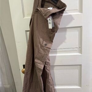 Express Neutral Tan Cargo Pants - Express